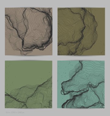 Çok ince bir ağ şekli. Soyut 3D bilgisayar modelleme bilim geometrisi. Gelişigüzel parçacıklarla etkileşen fütüristik ses dalgası. Düz dünyevi arkaplanda büyüyen küf dokusu.