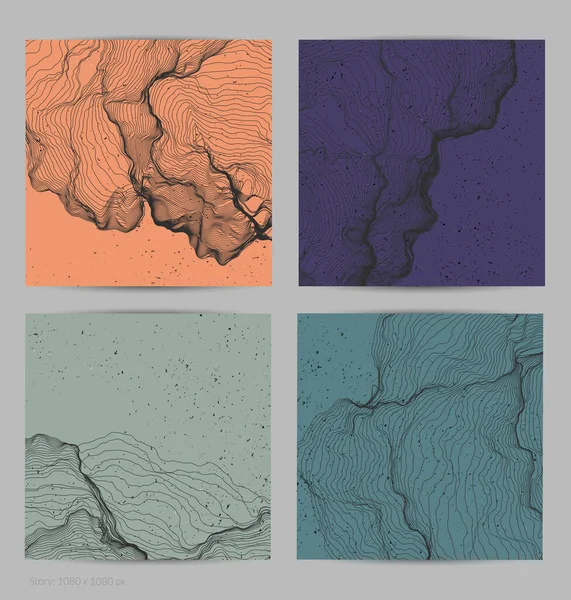 Çok ince bir ağ şekli. Soyut 3D bilgisayar modelleme bilim geometrisi. Gelişigüzel parçacıklarla etkileşen fütüristik ses dalgası. Düz dünyevi arkaplanda büyüyen küf dokusu.