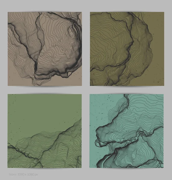 Çok ince bir ağ şekli. Soyut 3D bilgisayar modelleme bilim geometrisi. Gelişigüzel parçacıklarla etkileşen fütüristik ses dalgası. Düz dünyevi arkaplanda büyüyen küf dokusu.