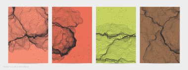 Çok ince bir ağ şekli. Soyut 3D bilgisayar modelleme bilim geometrisi. Gelişigüzel parçacıklarla etkileşen fütüristik ses dalgası. Düz dünyevi arkaplanda büyüyen küf dokusu.