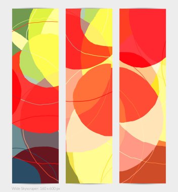 Asgari moda tarzında bir grup vektör soyut yaratıcı arka plan. Sosyal medya için modern şablonlar. Eğlenceli karalama şekli. Soyut geometrik şekilleri ve renkleri olan sanat manzarası.
