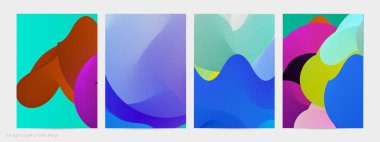 Üç boyutlu sıvı dalgalı şekil. Parlak bulutlu fütüristik arka plan. Soyut müzik dalgalarında canlı gradyan akışı. Dinamik sıvı doku. Moda uçucu tasarımı için yaratıcı vektör şablonu.