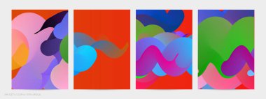 Üç boyutlu sıvı dalgalı şekil. Parlak bulutlu fütüristik arka plan. Soyut müzik dalgalarında canlı gradyan akışı. Dinamik sıvı doku. Moda uçucu tasarımı için yaratıcı vektör şablonu.