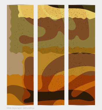 Matisse organik grange desenli. Doğal çiçek motifli soyut çağdaş web afişi şablonu. Asgari orta yüzyıl sanat geçmişi. Düz toprak renklerinde sanatsal botanik elementler.