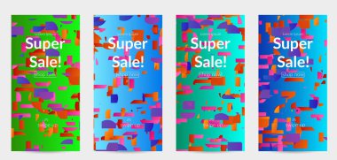 Soyut küçük parlak parçacıklar gradyan üzerinde hareket ediyorlar. Bozuk gradyan çizgileri olan dinamik modern tasarım. Ekstrem spor geçmişi için gelecek tasarımı. Derin su altı deneyimlerinden esinlenilmiştir..