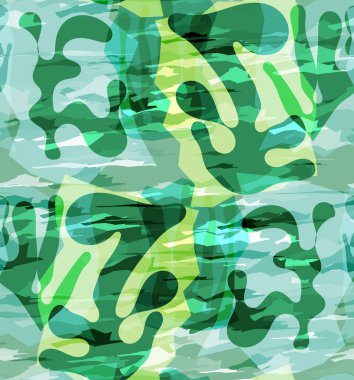 Organik Matisse şekillerinin kusursuz desenleri. Doğal toprak renkleri. Çiçekli sualtı yaşamı. Soyut deniz yosunu kamuflaj arka planı. Moda dalgalı geometri. Rastgele katmanlanmış el çizimi sanat.