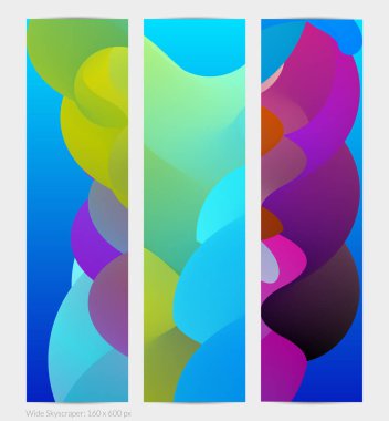 Üç boyutlu sıvı dalgalı şekil. Parlak bulutlu fütüristik arka plan. Soyut müzik dalgalarında canlı gradyan akışı. Dinamik sıvı doku. Moda pankartı tasarımı için yaratıcı vektör şablonu.