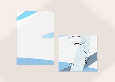 Soyut yüz sanatı bir satır sürekli çizim. Kadın logo portresi. Bedava çizim. Asgari poster ya da baskı gölgeli kaplama ile taklit edilir. Çağdaş moda kart ya da el ilanı tasarım şablonu.