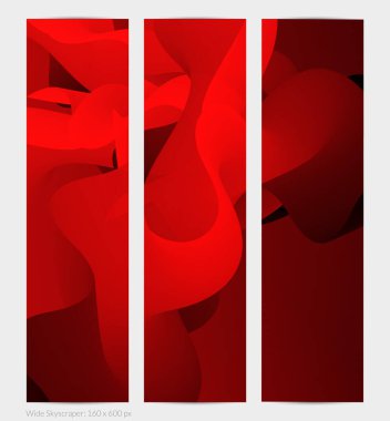 Üç boyutlu sıvı dalgalı şekil. Parlak bulutlu fütüristik arka plan. Soyut müzik dalgalarında canlı gradyan akışı. Dinamik sıvı doku. Moda pankartı tasarımı için yaratıcı vektör şablonu.