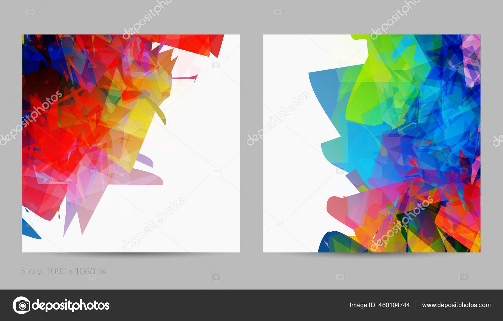 Abstrakte Helle Bunte Vorlage Mit Polygonalen Zufalligen Formen Auf Weissem Vektorgrafik Lizenzfreie Grafiken C Zebra Finch 460104744 Depositphotos