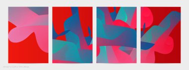 Üç boyutlu sıvı dalgalı şekil. Parlak bulutlu fütüristik arka plan. Soyut müzik dalgalarında canlı gradyan akışı. Dinamik sıvı doku. Moda uçucu tasarımı için yaratıcı vektör şablonu.