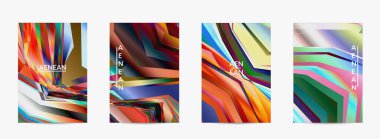 Soyut vektör uçuş şablonu. Çapraz geometrik renkli desen. Mikroskobik görüş kristal yapısında polarize ışık. Dinamik bilgisayar filtrelenmiş çok renkli sanatsal arkaplan.