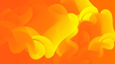 Üç boyutlu sıvı dalgalı şekil. Parlak bulutlu fütüristik arka plan. Soyut müzik dalgalarında canlı gradyan akışı. Dinamik sıvı doku. Moda kapak tasarımı için yaratıcı vektör şablonu.