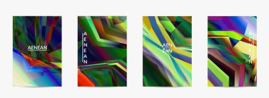 Soyut vektör uçuş şablonu. Çapraz geometrik renkli desen. Mikroskobik görüş kristal yapısında polarize ışık. Dinamik bilgisayar filtrelenmiş çok renkli sanatsal arkaplan.