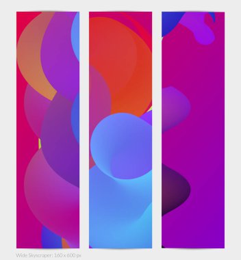 Üç boyutlu sıvı dalgalı şekil. Parlak bulutlu fütüristik arka plan. Soyut müzik dalgalarında canlı gradyan akışı. Dinamik sıvı doku. Moda pankartı tasarımı için yaratıcı vektör şablonu.