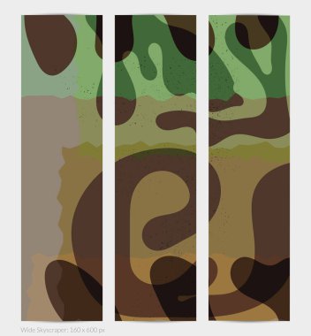 Matisse organik grange desenli. Doğal çiçek motifli soyut çağdaş web afişi şablonu. Asgari orta yüzyıl sanat geçmişi. Düz toprak renklerinde sanatsal botanik elementler.