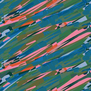 Soyut el çizimi vektör pürüzsüz desen. Çiçek motifleri, kaba acı dokusu, doğal toprak renkleri. Noktalar damlalar işaretleyici fırça darbeleri sanatsal arkaplan oluşturur.