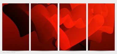 Üç boyutlu sıvı dalgalı şekil. Parlak bulutlu fütüristik arka plan. Soyut müzik dalgalarında canlı gradyan akışı. Dinamik sıvı doku. Moda post tasarımı için yaratıcı vektör şablonu.