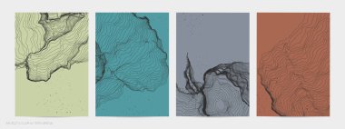 Çok ince bir ağ şekli. Soyut 3D bilgisayar modelleme bilim geometrisi. Gelişigüzel parçacıklarla etkileşen fütüristik ses dalgası. Düz dünyevi arkaplanda büyüyen küf dokusu.