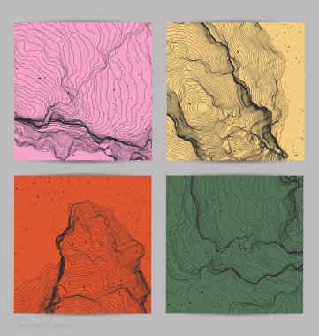 Çok ince bir ağ şekli. Soyut 3D bilgisayar modelleme bilim geometrisi. Gelişigüzel parçacıklarla etkileşen fütüristik ses dalgası. Düz dünyevi arkaplanda büyüyen küf dokusu.