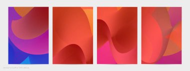 Üç boyutlu sıvı dalgalı şekil. Parlak bulutlu fütüristik arka plan. Soyut müzik dalgalarında canlı gradyan akışı. Dinamik sıvı doku. Moda uçucu tasarımı için yaratıcı vektör şablonu.