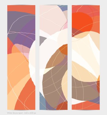 Asgari moda tarzında bir grup vektör soyut yaratıcı arka plan. Sosyal medya için modern şablonlar. Eğlenceli karalama şekli. Soyut geometrik şekilleri ve renkleri olan sanat manzarası.