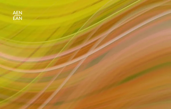 Abstraktní Přírodní Tapeta Vlnitými Čárami Pohybu Přírodní Barvy Země Prostředí — Stockový vektor
