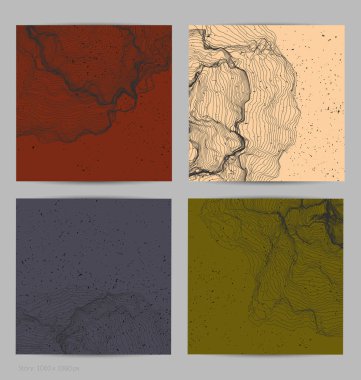 Çok ince bir ağ şekli. Soyut 3D bilgisayar modelleme bilim geometrisi. Gelişigüzel parçacıklarla etkileşen fütüristik ses dalgası. Düz dünyevi arkaplanda büyüyen küf dokusu.