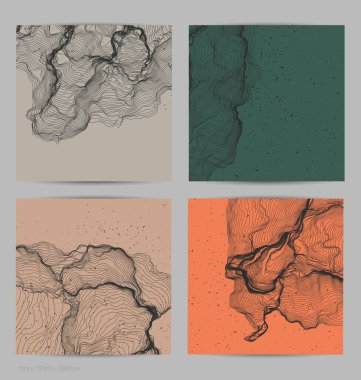 Çok ince bir ağ şekli. Soyut 3D bilgisayar modelleme bilim geometrisi. Gelişigüzel parçacıklarla etkileşen fütüristik ses dalgası. Düz dünyevi arkaplanda büyüyen küf dokusu.