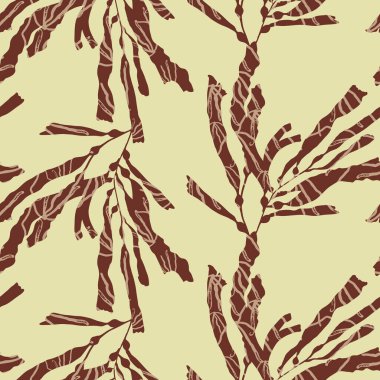 Soyut el çizimi vektör pürüzsüz desen. Çiçek motifleri, kaba acı dokusu, doğal toprak renkleri. Noktalar damlalar işaretleyici fırça darbeleri sanatsal arkaplan oluşturur.