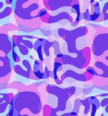 Organik Matisse şekillerinin kusursuz desenleri. Doğal toprak renkleri. Çiçekli sualtı yaşamı. Soyut deniz yosunu kamuflaj arka planı. Moda dalgalı geometri. Rastgele katmanlanmış el çizimi sanat.