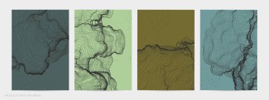Çok ince bir ağ şekli. Soyut 3D bilgisayar modelleme bilim geometrisi. Gelişigüzel parçacıklarla etkileşen fütüristik ses dalgası. Düz dünyevi arkaplanda büyüyen küf dokusu.