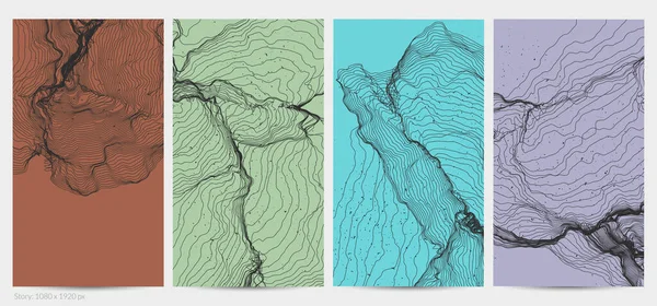 Çok ince bir ağ şekli. Soyut 3D bilgisayar modelleme bilim geometrisi. Gelişigüzel parçacıklarla etkileşen fütüristik ses dalgası. Düz dünyevi arkaplanda büyüyen küf dokusu.