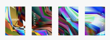 Soyut vektör uçuş şablonu. Çapraz geometrik renkli desen. Mikroskobik görüş kristal yapısında polarize ışık. Dinamik bilgisayar filtrelenmiş çok renkli sanatsal arkaplan.