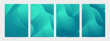 Üç boyutlu sıvı dalgalı şekil. Parlak bulutlu fütüristik arka plan. Soyut müzik dalgalarında canlı gradyan akışı. Dinamik sıvı doku. Moda uçucu tasarımı için yaratıcı vektör şablonu.