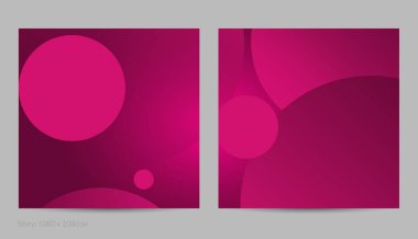 Derin eğimli ve kaybolan geometrik şekillere sahip soyut geometrik kare uçucu. Sosyal medya afişi için modern şablon. Kağıt kesimi gerçekçi gölgesi olan çağdaş malzeme tasarımı.