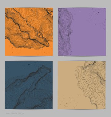 Çok ince bir ağ şekli. Soyut 3D bilgisayar modelleme bilim geometrisi. Gelişigüzel parçacıklarla etkileşen fütüristik ses dalgası. Düz dünyevi arkaplanda büyüyen küf dokusu.