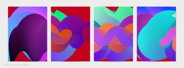 Üç boyutlu sıvı dalgalı şekil. Parlak bulutlu fütüristik arka plan. Soyut müzik dalgalarında canlı gradyan akışı. Dinamik sıvı doku. Moda uçucu tasarımı için yaratıcı vektör şablonu.