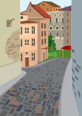 çizgi film street tarihi kent