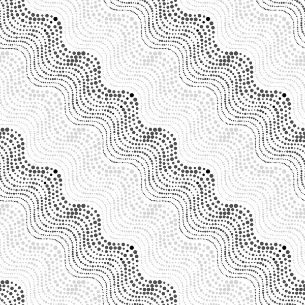 Karanlık ile noktalı dalgalı doku yinelenen süsleme için ışık tra