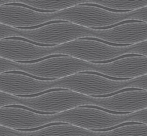 Birçok gri yatay çizgiler Dalgacıklar oluşturan yinelenen süsleme