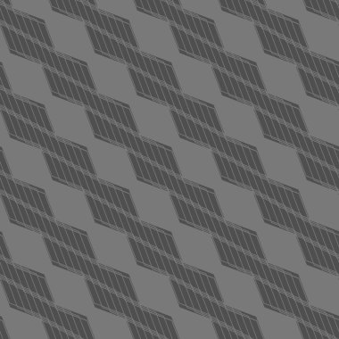 Tek renkli desen şeritli siyah örgüler ile