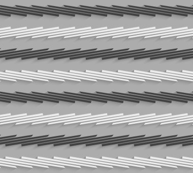Geometrik desen gri ve siyah yatay çizgili çizgili