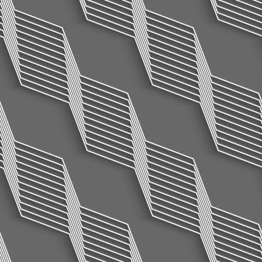 Beyaz çapraz çizgiler ile geometrik desen
