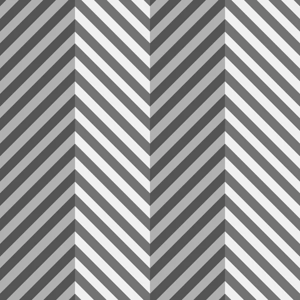 Geometrical pattern with gray and black zigzag lines with folds — Stock Vector