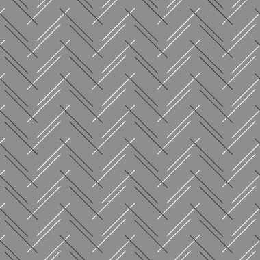 Tek renkli desen çapraz siyah beyaz iki katına çizgili