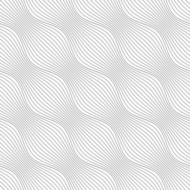 Dalgalar şişkin gri süsleme köşegen