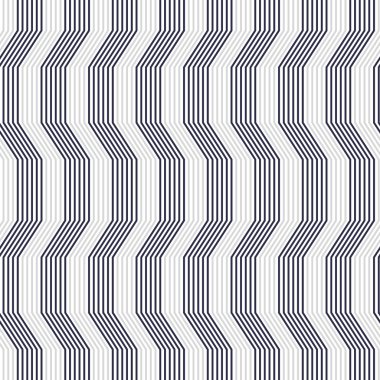 Gri çizgili kalın çözgü Süsle