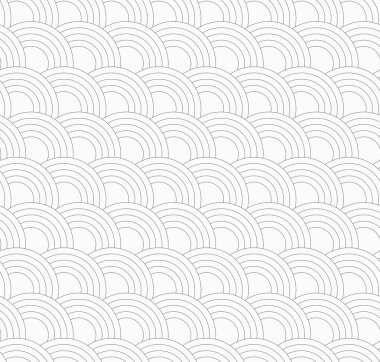 İnce gri çakışan daireye ofset