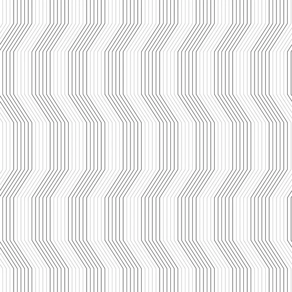 Adorno gris con rayas de deformación delgada — Archivo Imágenes Vectoriales